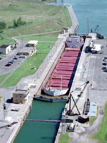 Eisenhower Lock, from Wikimedia Commons